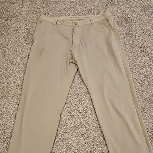 RHONE Men's Khaki Commuter Pants